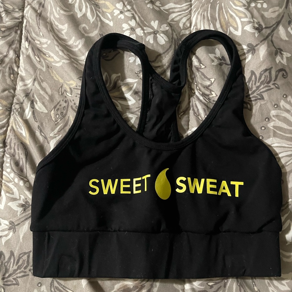 Sweetsweat logo sports bra